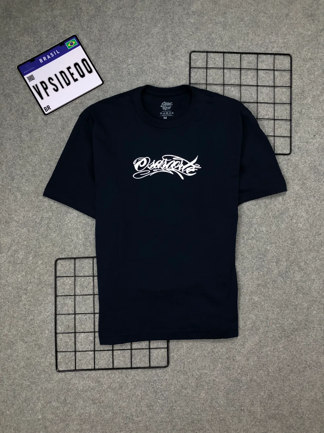 Camiseta Streetwear Osascorte Preta