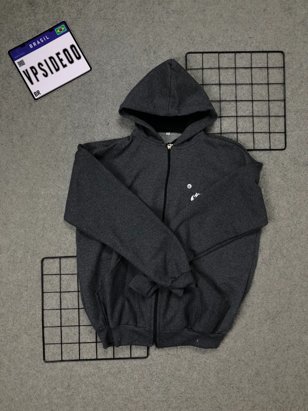 Moletom Nike Cinza Escuro