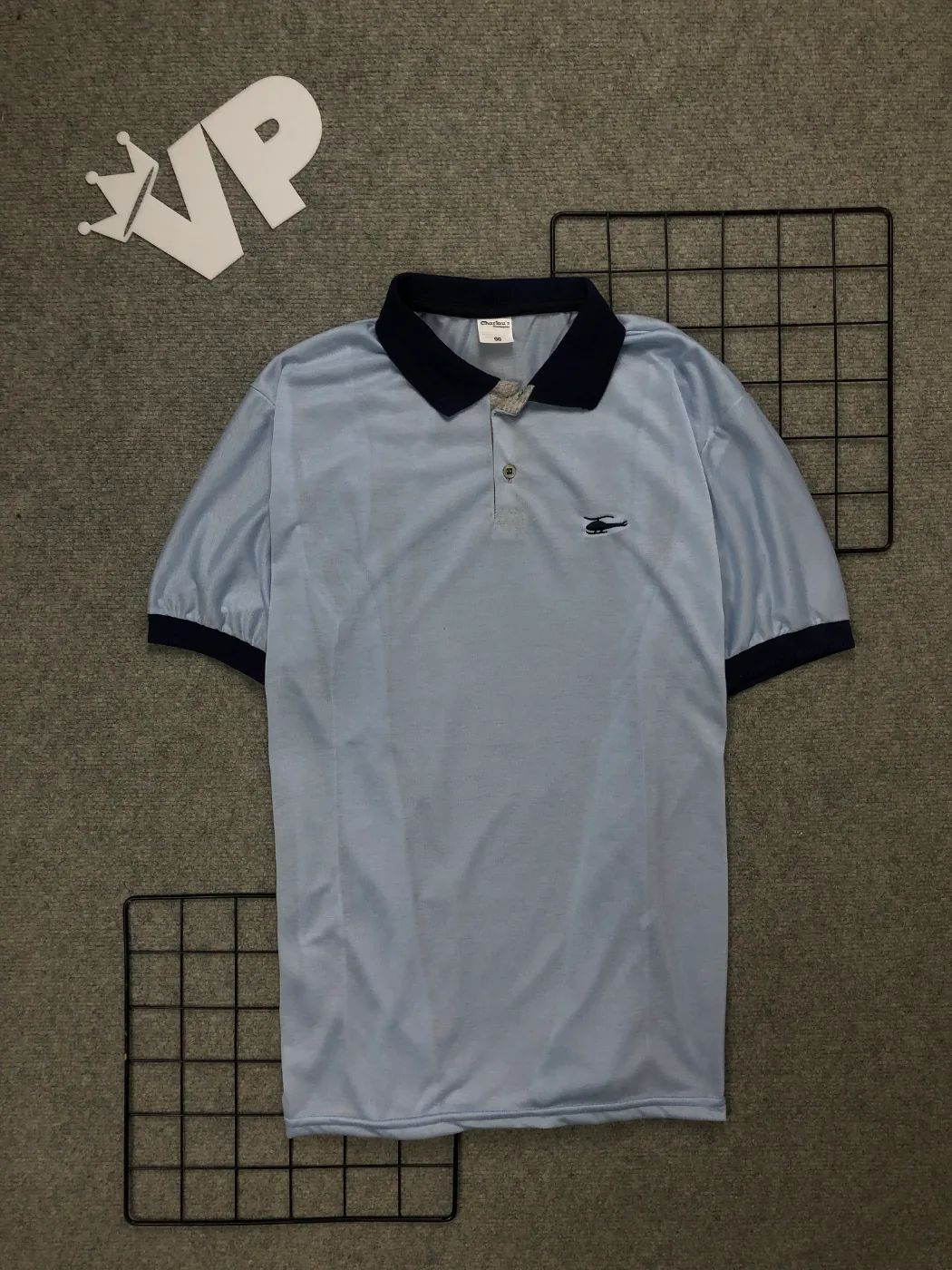 Gola Polo Sallo Azul Bebê