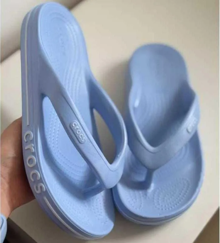 Sandália Crocs Azul Bebê
